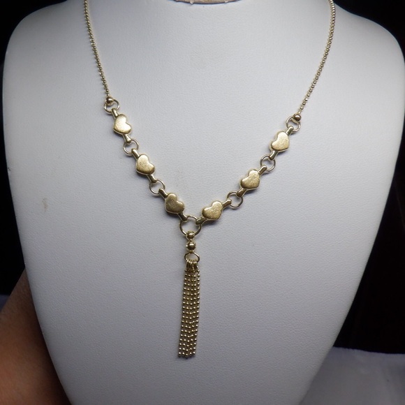 NEW 10k gold dangle pendant